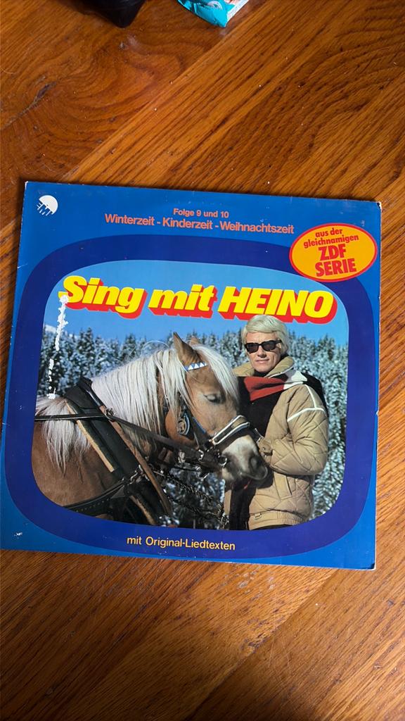 Heino - Sing mit Heino (Winterzeit - Kinderzeit - Kersttijd), Gebruikt, Inclusief insert, Overige genres, Ophalen of Verzenden