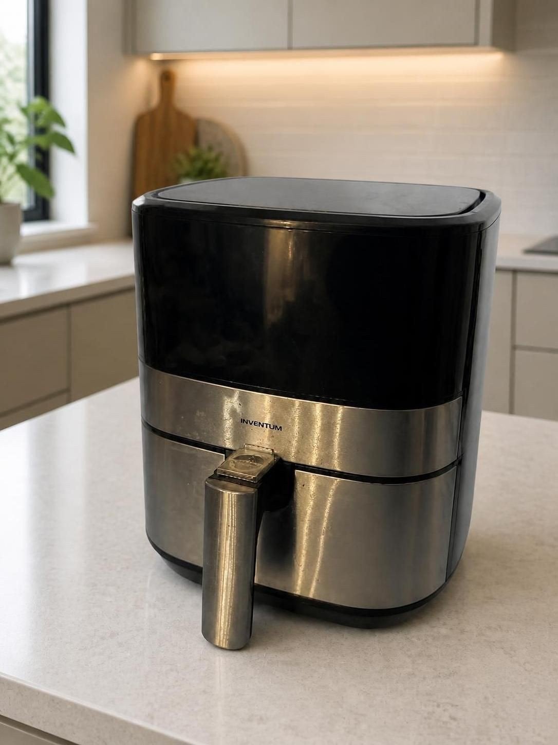 Inventum GF350HLD-airfryer 3,5 liter, Ophalen of Verzenden, Gebruikt, Airfryer, 1500 gram of meer