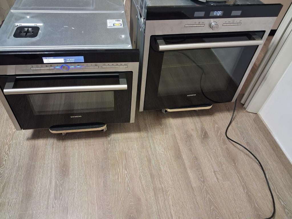 Combi oven/magnetron siemens + inbouw oven siemens, Ophalen of Verzenden, 45 tot 60 cm
