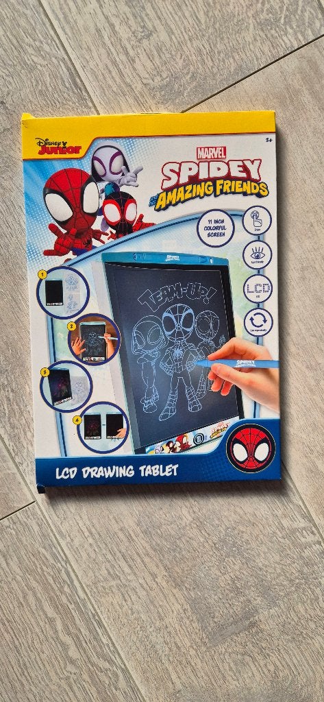 Disney Marvel Spidey - LCD Tekenbord 11 inch, Ophalen of Verzenden, Zo goed als nieuw, Overige typen