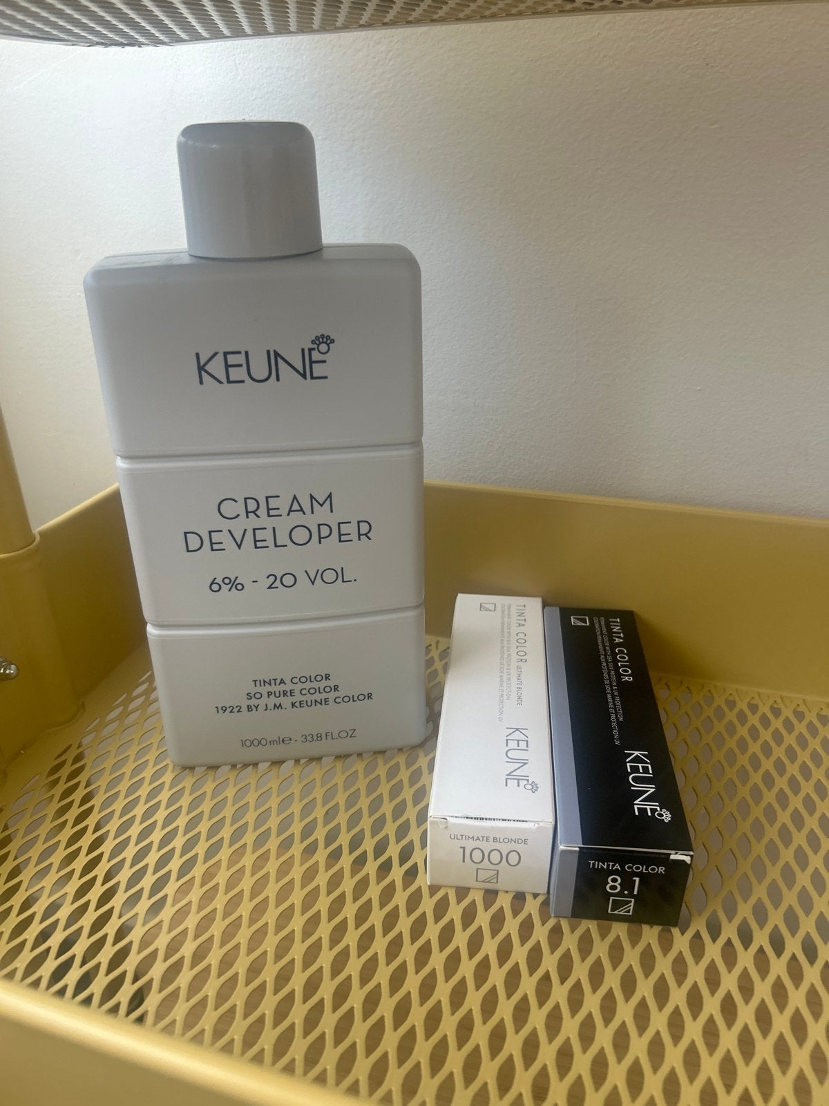 Keune Cream Developer 6% 20 VOL. en 2 Tinta Color haarverf, Ophalen of Verzenden, Nieuw, Overige typen