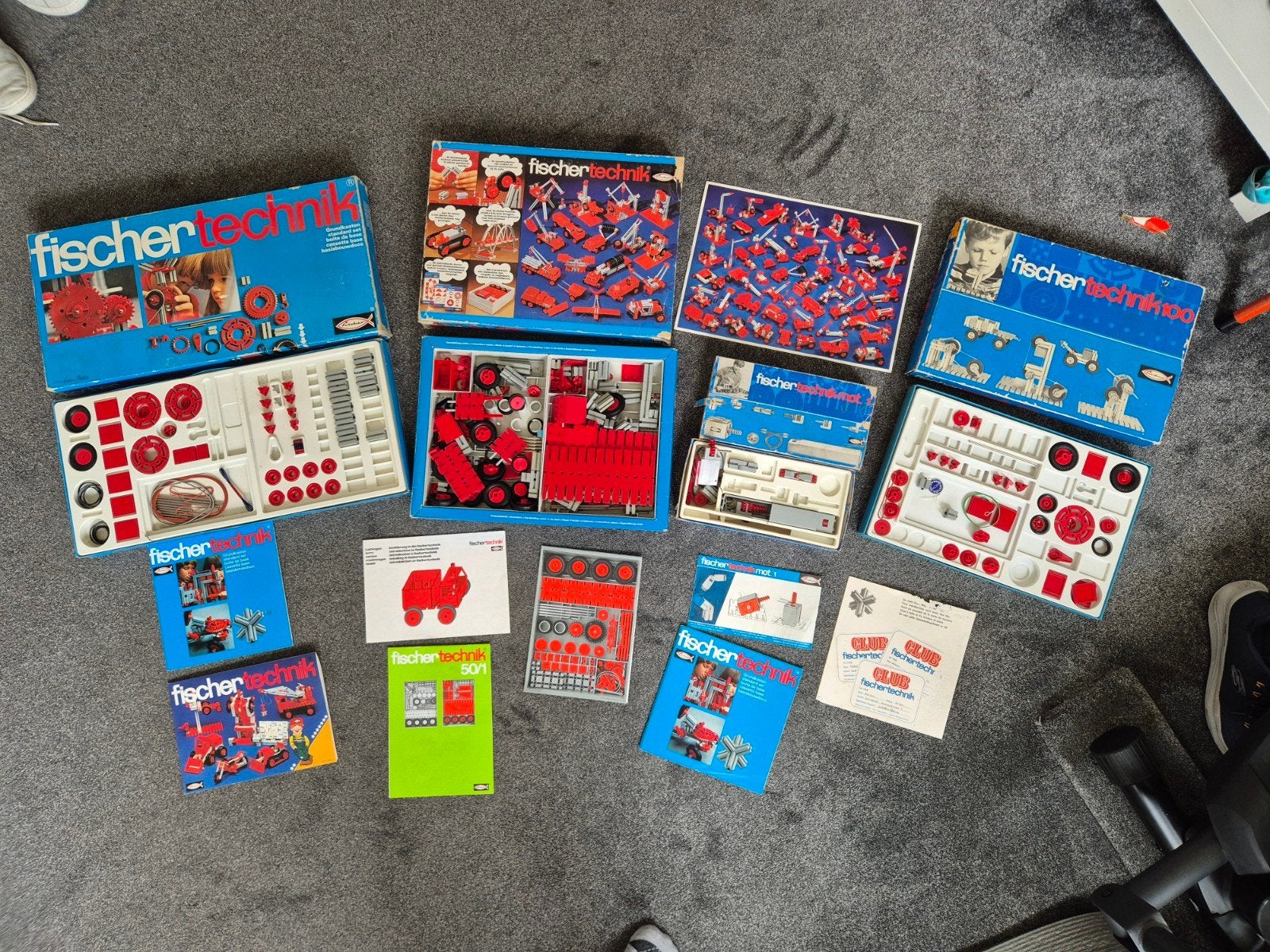 Fischer Technik bouwdozen uit 1969, Ophalen of Verzenden