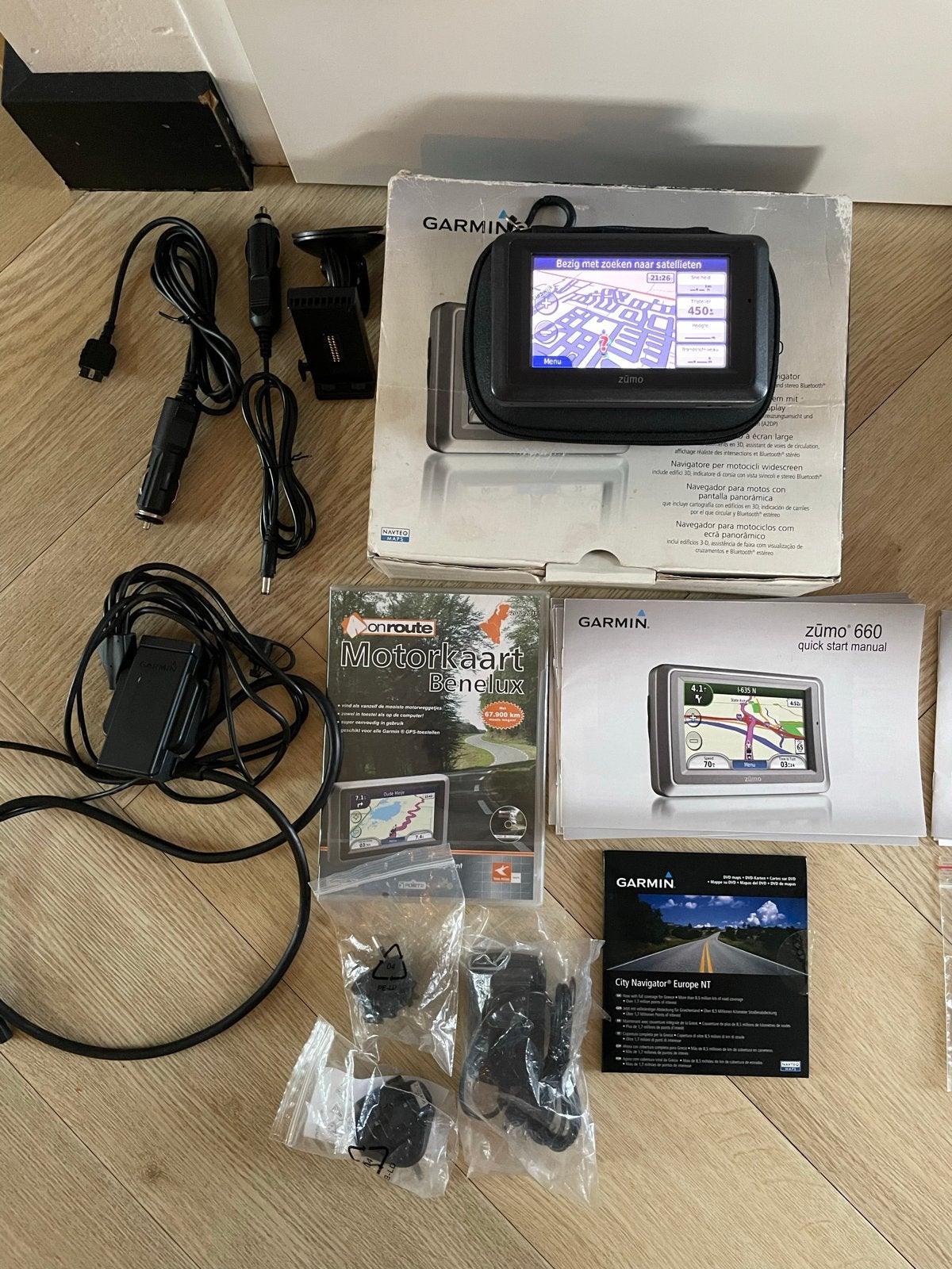 Garmin Zumo 660 Motornavigatie, Motoren, Ophalen of Verzenden, Gebruikt
