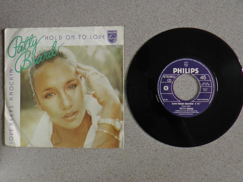 Patty Brard - Hold on to love VINYL SINGLE, Fotohoes, Ophalen of Verzenden, Gebruikt, Pop
