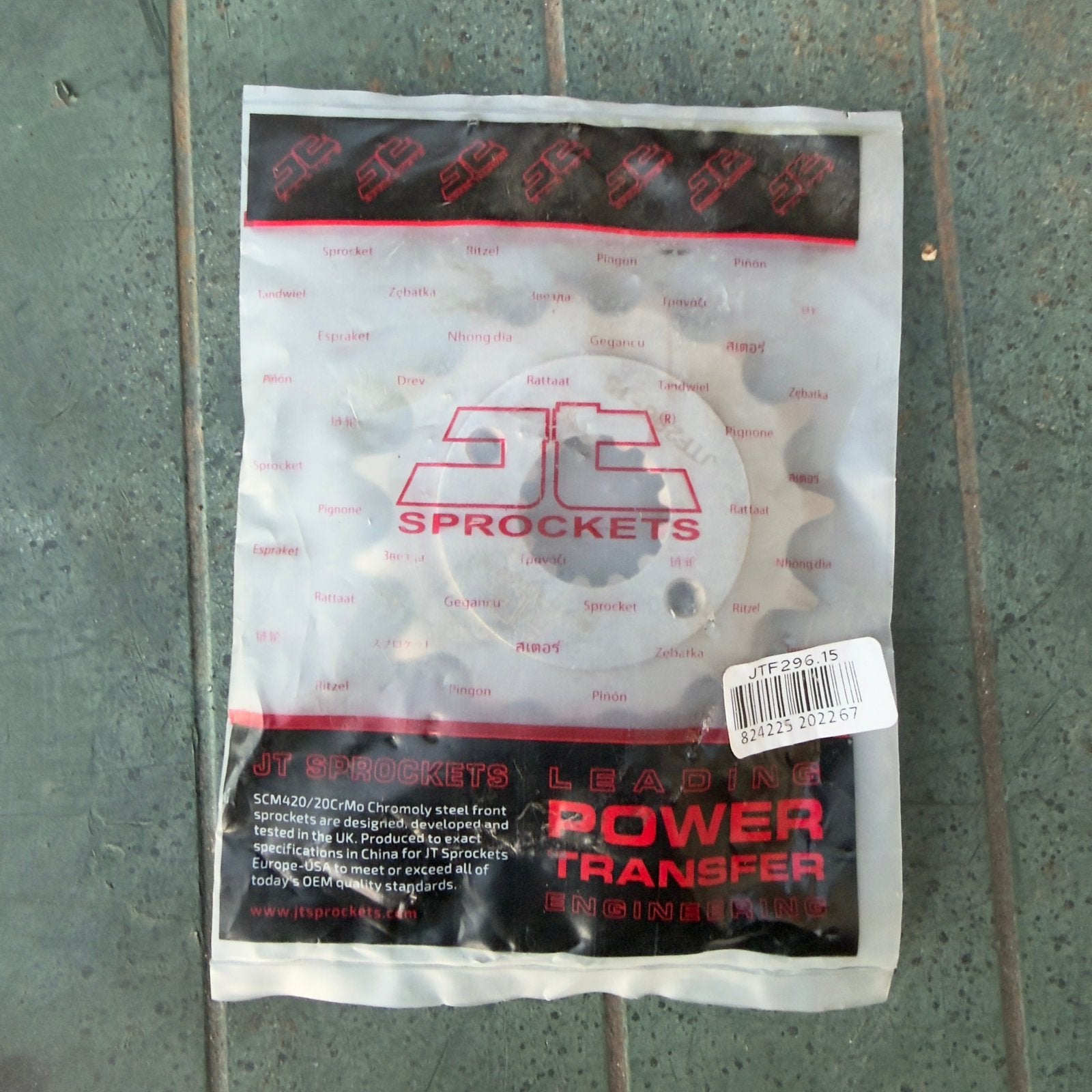 JT Sprockets voortandwiel Honda Transalp XL600V PD06 – 15T, Ophalen of Verzenden, Nieuw