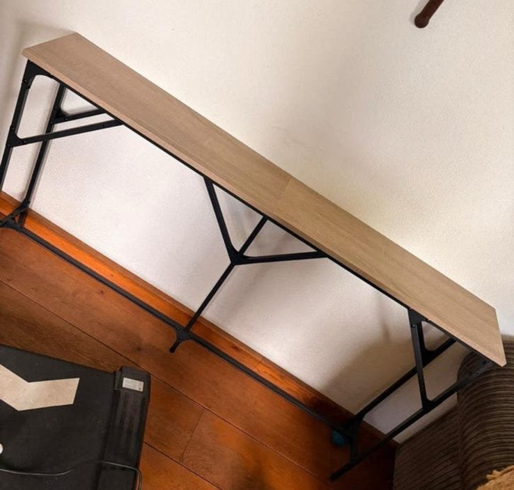 Side table 140x75x23, Huis en Inrichting, Tafels | Sidetables, Ophalen, Zo goed als nieuw, 25 tot 50 cm, Rechthoekig
