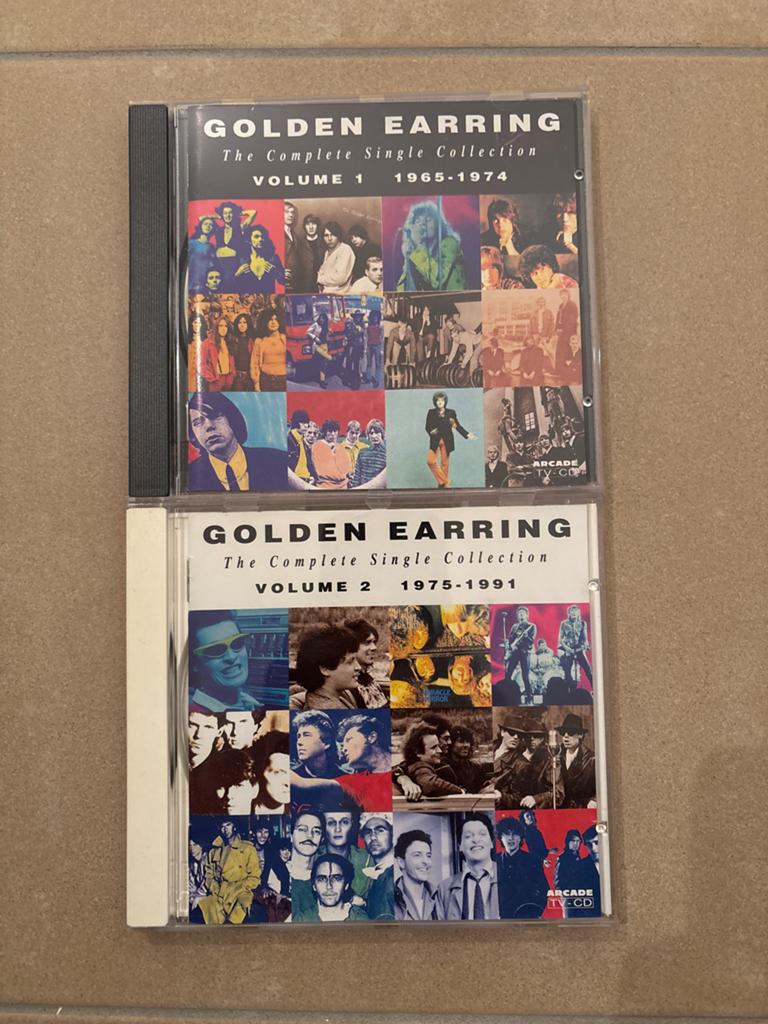 Golden Earring - The Complete Single Collection (2 CD's), Cd's en Dvd's, Cd's | Pop, Zo goed als nieuw, Ophalen of Verzenden