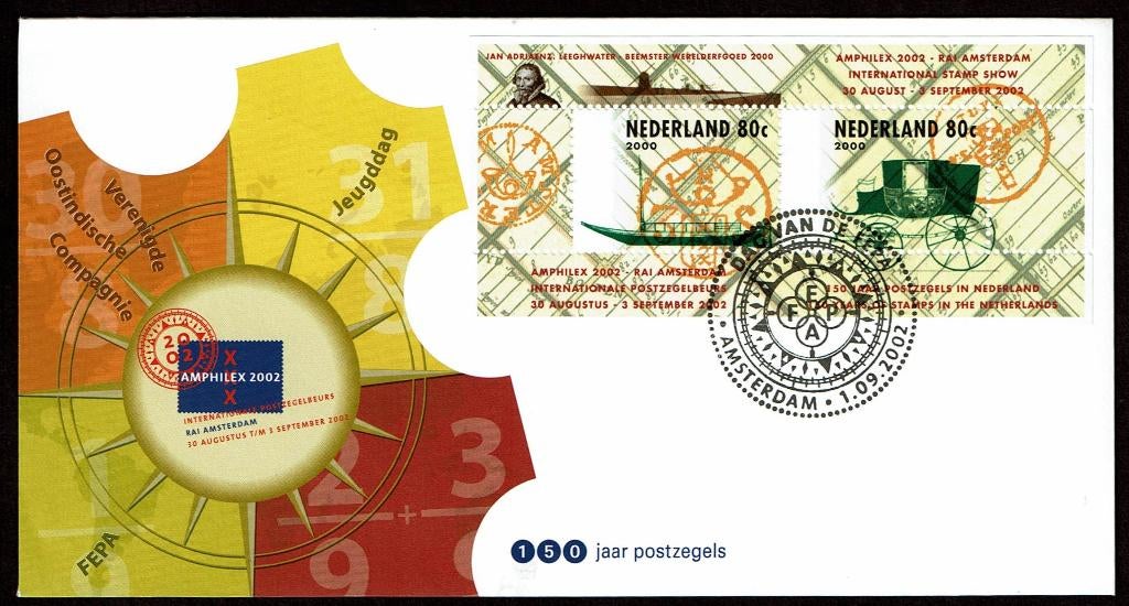 Nederland NVPH E425 gestempeld, Verzenden, Na 1940, Gestempeld