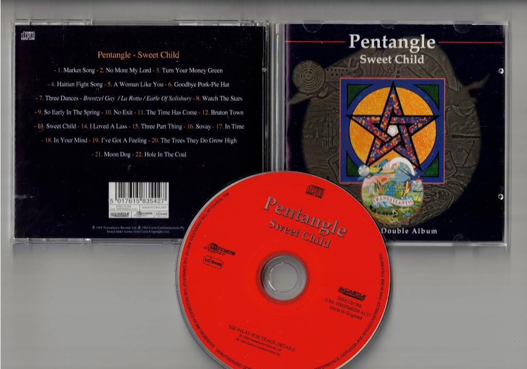 PENTANGLE CD Sweet Child, Ophalen of Verzenden, Zo goed als nieuw, Poprock