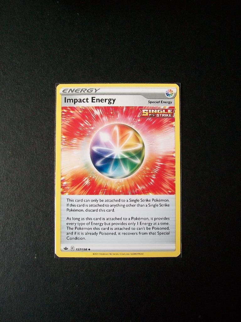8540: Nieuwe Pokemon kaart IMPACT ENERGY (157/198), Verzenden, Nieuw, Losse kaart
