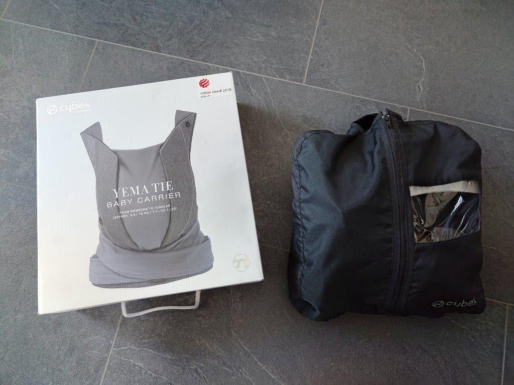 Cybex Yema Tie Baby Carrier Grijs, Kinderen en Baby's, Babydragers en Draagdoeken, Overige merken, Buik of Rug, Ophalen of Verzenden