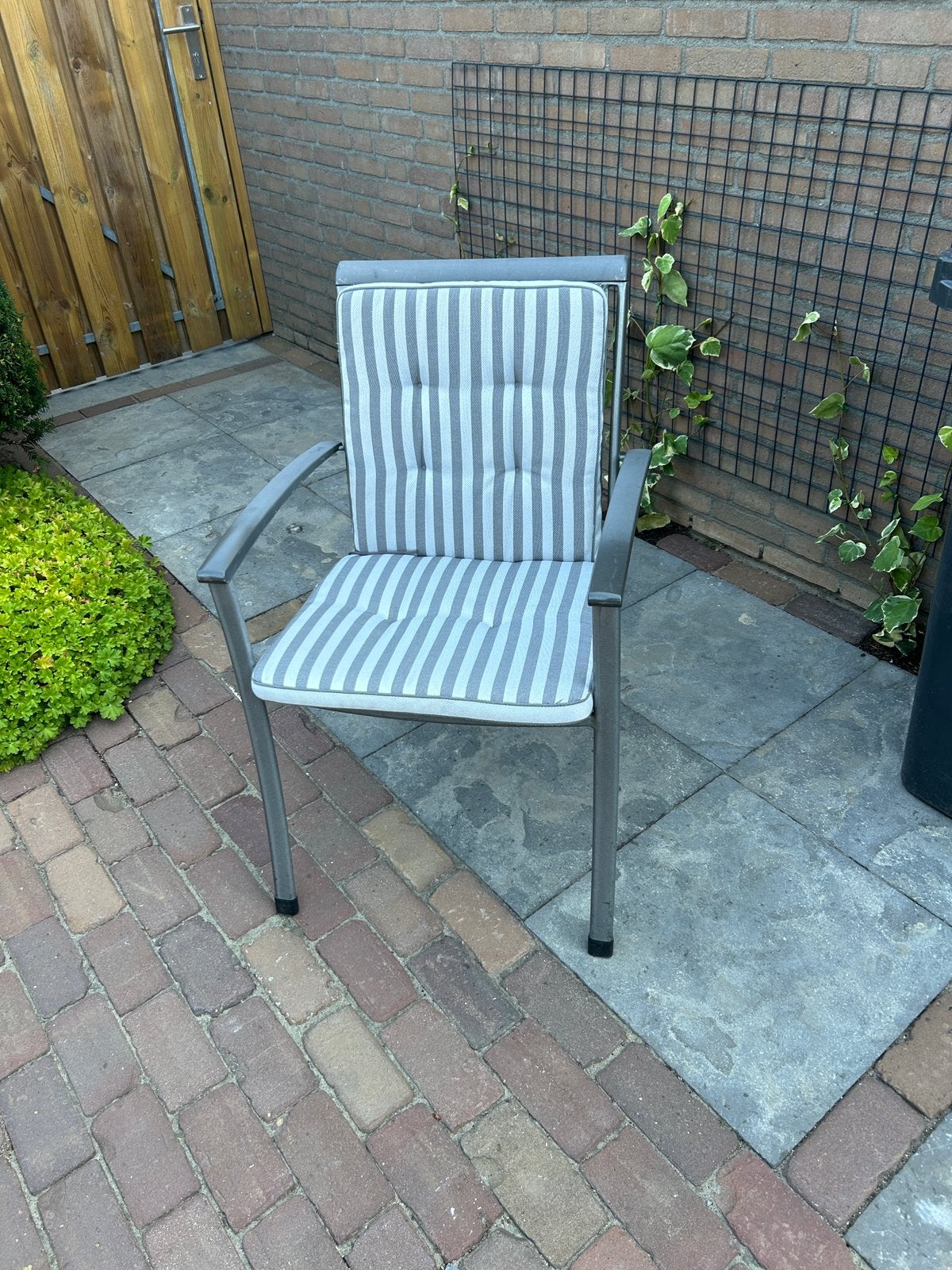 Tuinstoelen, Tuin en Terras, Ophalen, Gebruikt, Aluminium, Stapelbaar