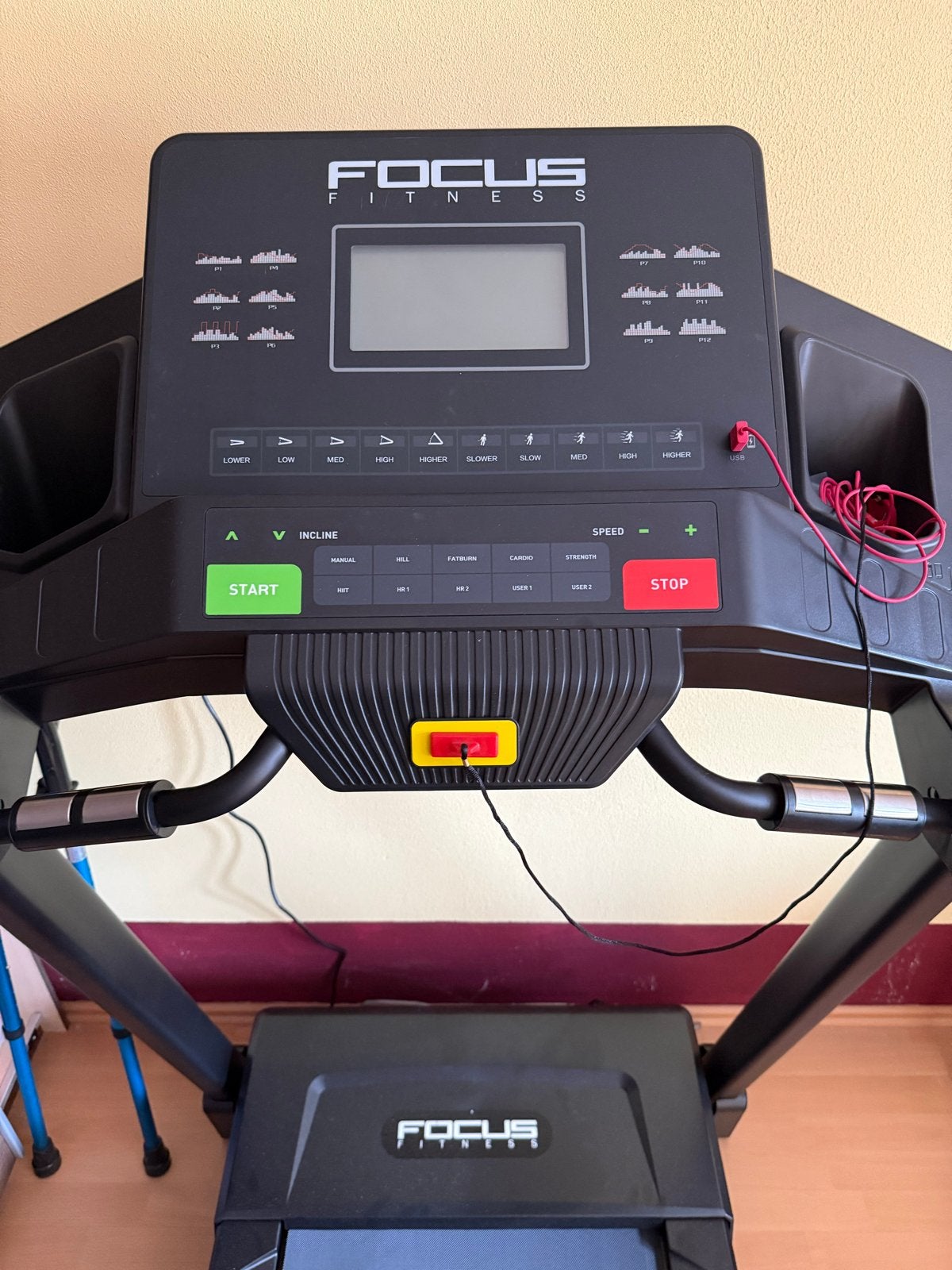 Focus Fitness Jet 8 iPlus Loopband - Zo goed als nieuw, Sport en Fitness, Ophalen, Zo goed als nieuw, Metaal, Loopband