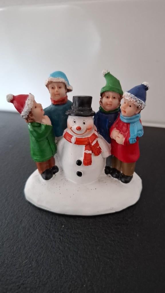 Kerstdorp figuur 4, Ophalen of Verzenden, Zo goed als nieuw