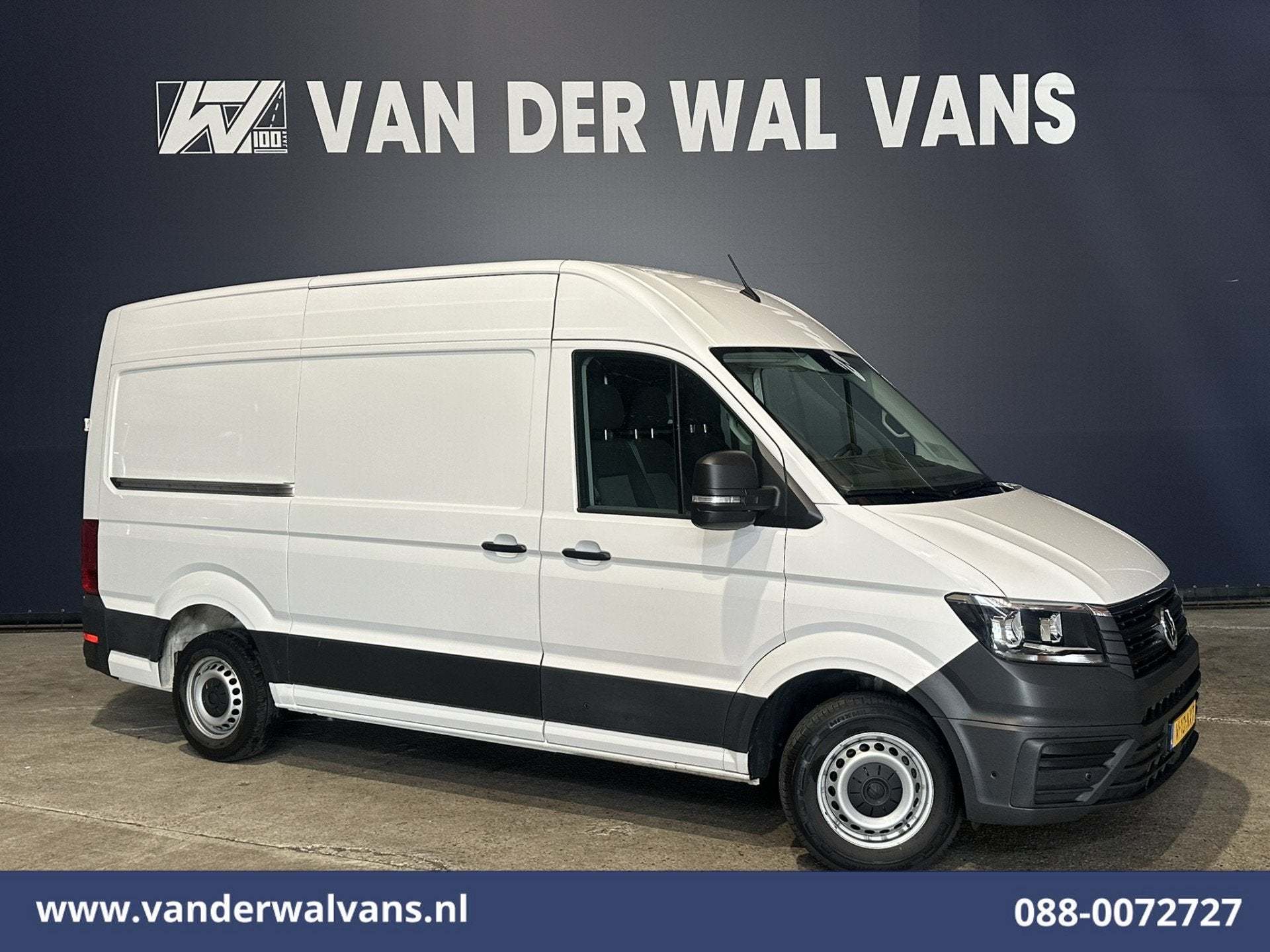 Volkswagen Crafter 2.0 TDI L3H3 L2H2 Euro6 Airco | Camera |, Voorwielaandrijving, Dealer onderhouden, Stof, Gebruikt