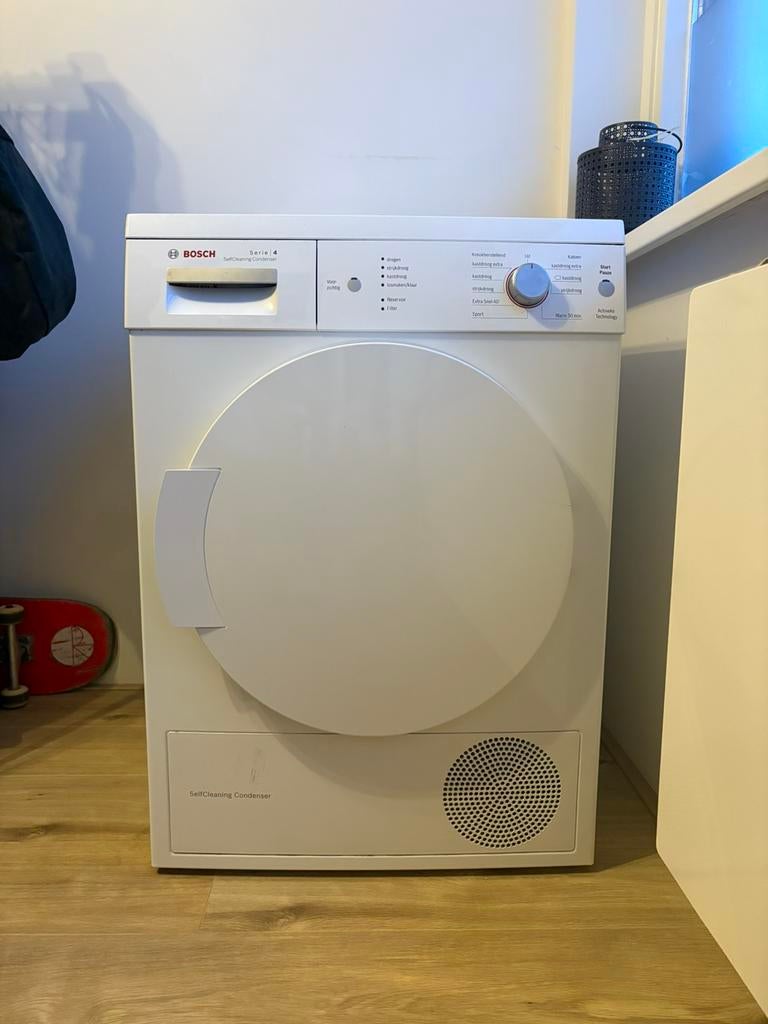 Bosch Droger | SelfCleaning Condenser | Serie 4, Ophalen, 6 tot 8 kg, Zo goed als nieuw, 85 tot 90 cm