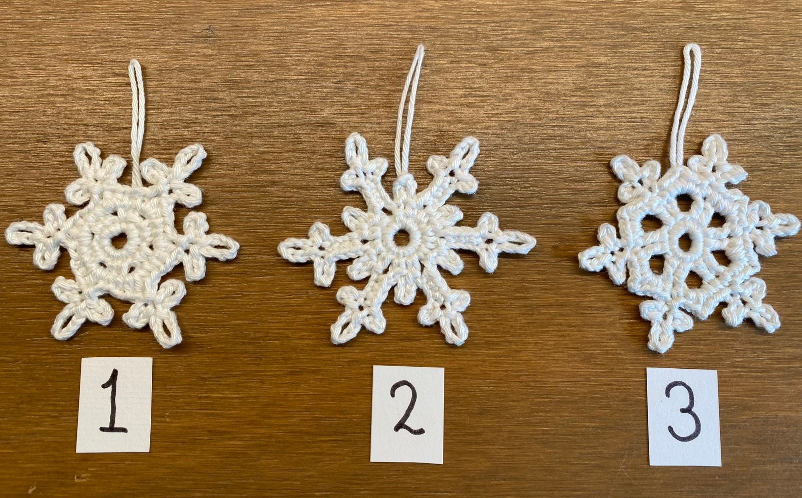 Gehaakte Sneeuw/Kerstster, Diversen, Kerst, Ophalen of Verzenden, Nieuw