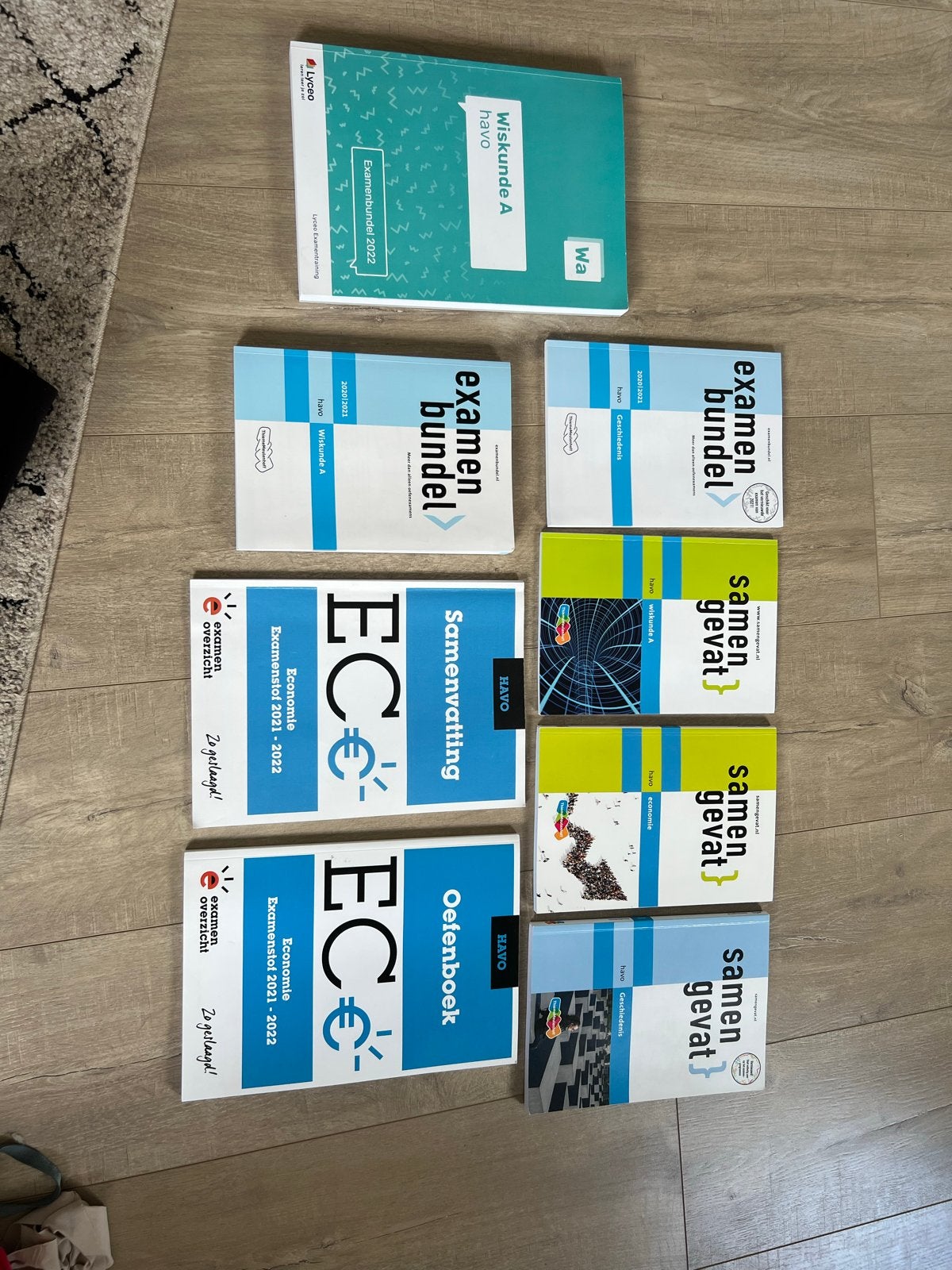 Examenbundels en samenvattingen HAVO (Wiskunde A, Economie), Boeken, Schoolboeken, Ophalen of Verzenden, Zo goed als nieuw, HAVO