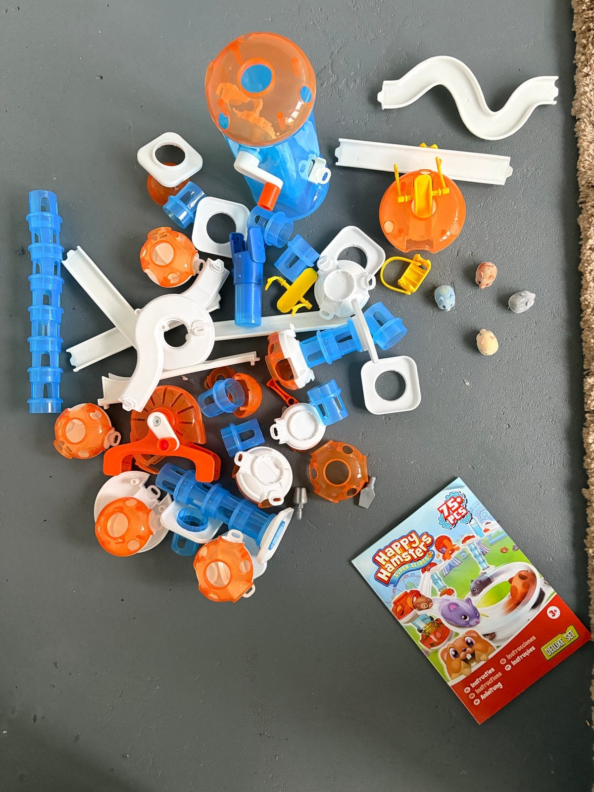 Happy Hamsters de luxe complete set met instructieboekje, Ophalen, Jongen of Meisje, Onbekend, Onbekend
