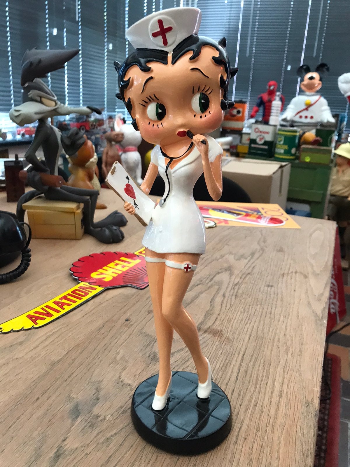 Betty Boop beeld, Verzamelen, Beelden en Beeldjes, Ophalen, Zo goed als nieuw, Mens