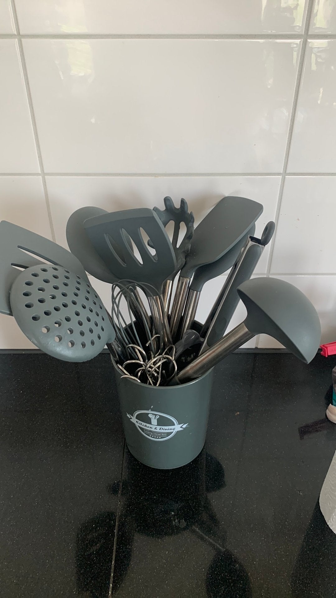 Silican kitchen utensils, Ophalen of Verzenden, Gebruikt, Minder dan 4 personen