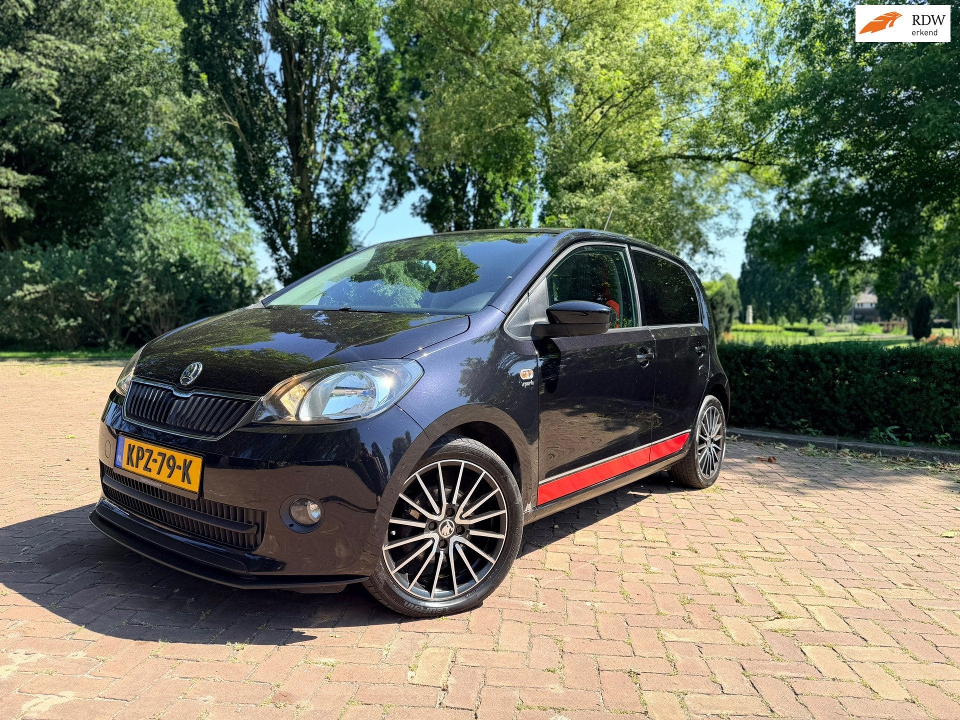 Skoda CITIGO 1.0 MPI Monte Carlo | Sported. | 5deurs | Airco, Auto's, Skoda, Voorwielaandrijving, Stof, Gebruikt, Overige carrosserieën
