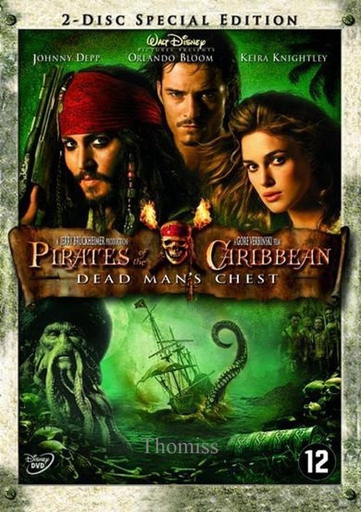 Pirates of the Caribbean: Dead Man's Chest (2-Disc DVD), Bonusmateriaal, Engels, Nederlands, Ophalen of Verzenden