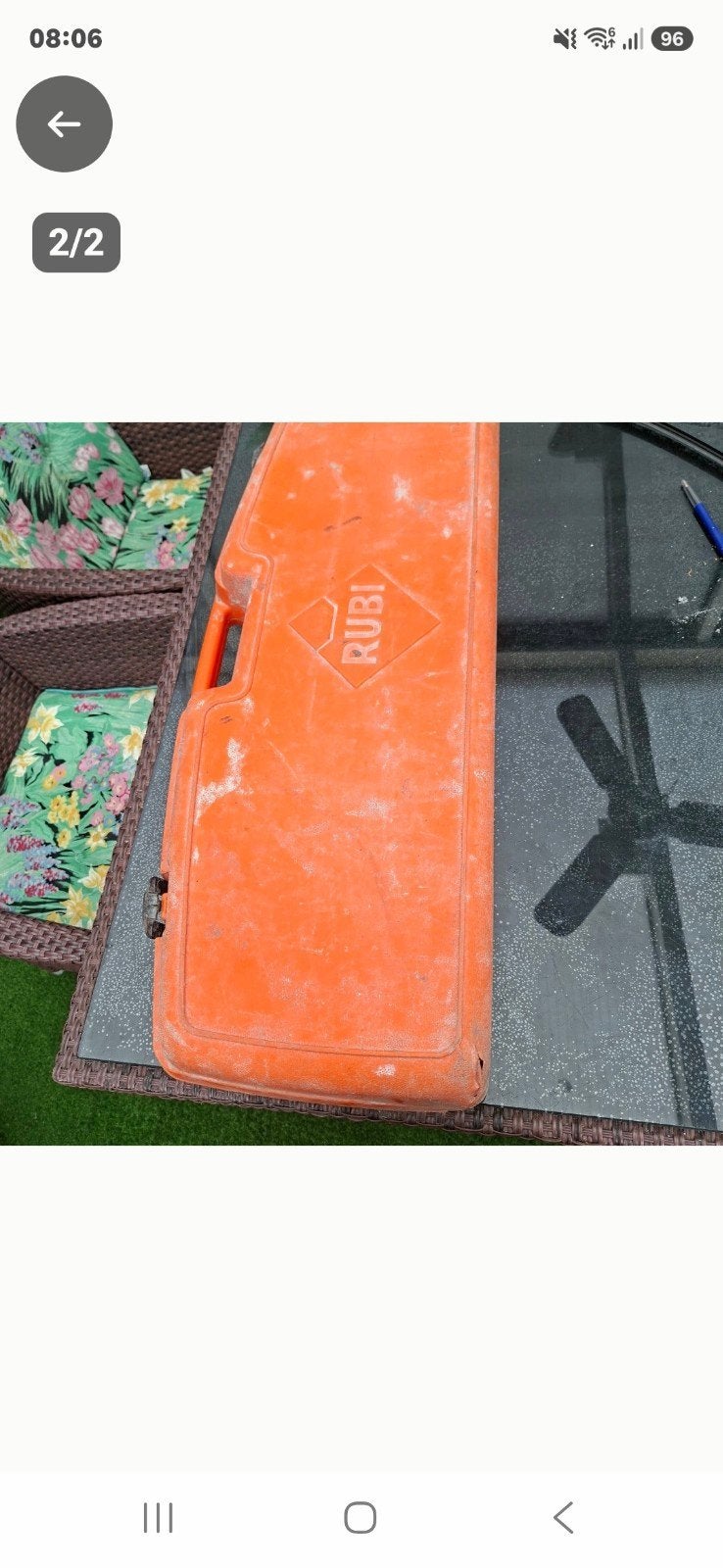 Rubi tegelsnijder in koffer, Doe-het-zelf en Verbouw, Ophalen of Verzenden, Gebruikt