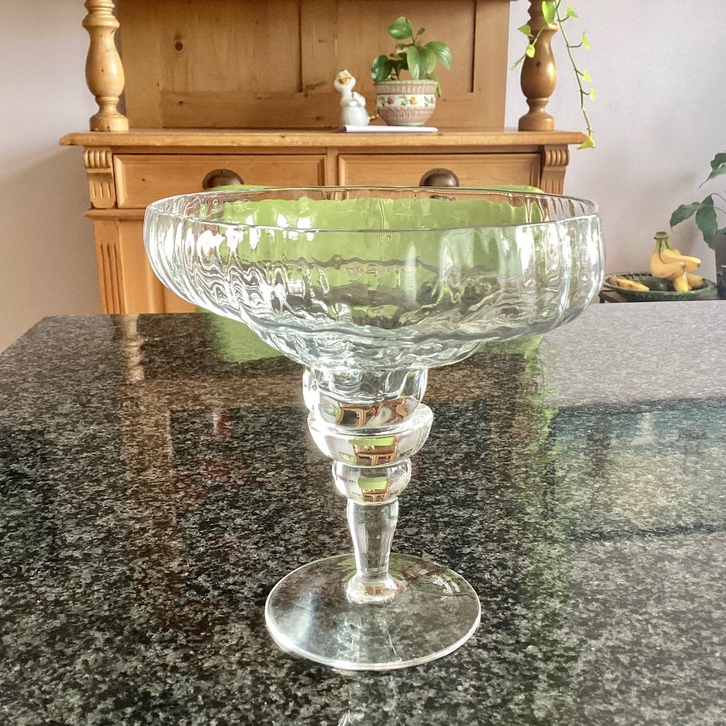 Glas, compote, Rosenthal, Studio Linie, groot, vintage, 1970, Ophalen