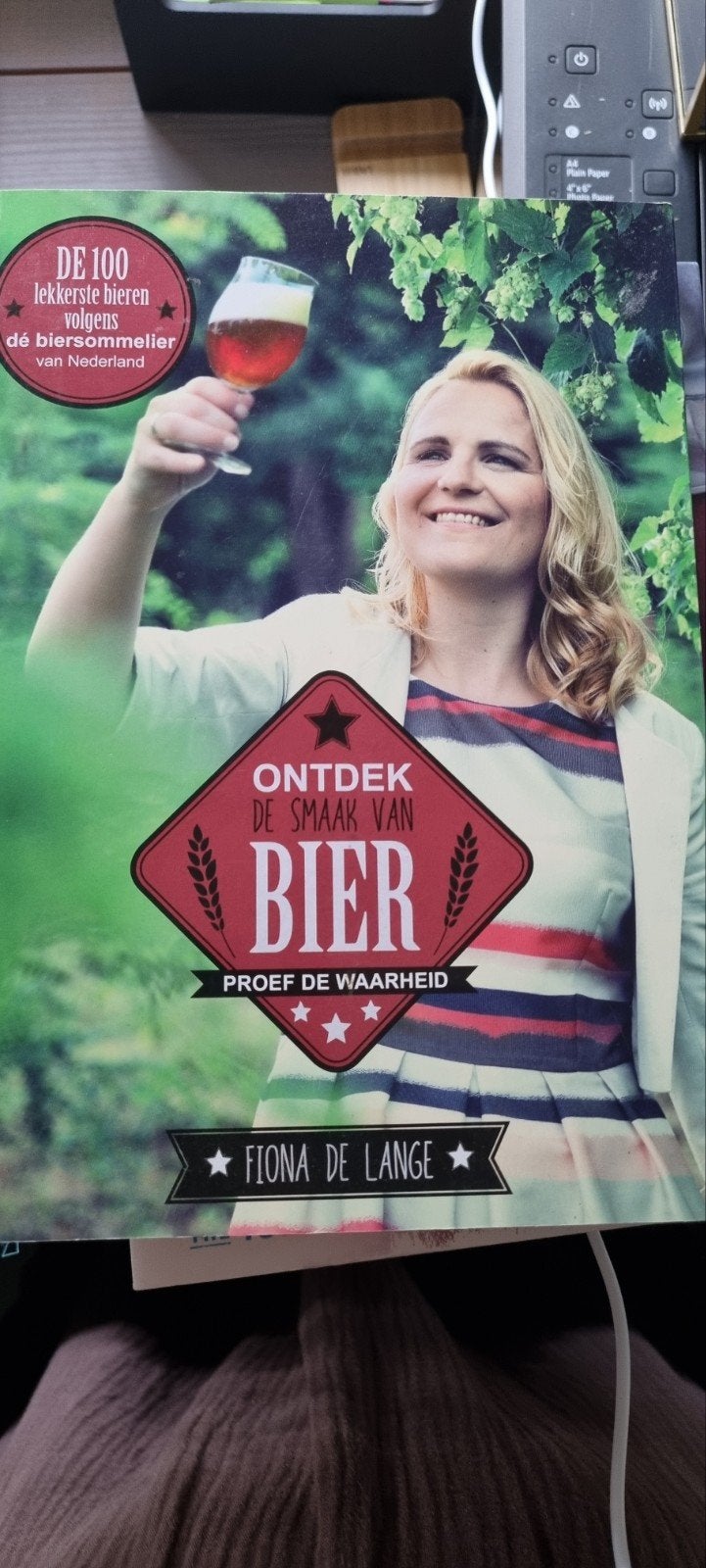 Ontdek de Smaak van Bier - Fiona de Lange, Ophalen of Verzenden, Zo goed als nieuw, Fiona de Lange, Nederland