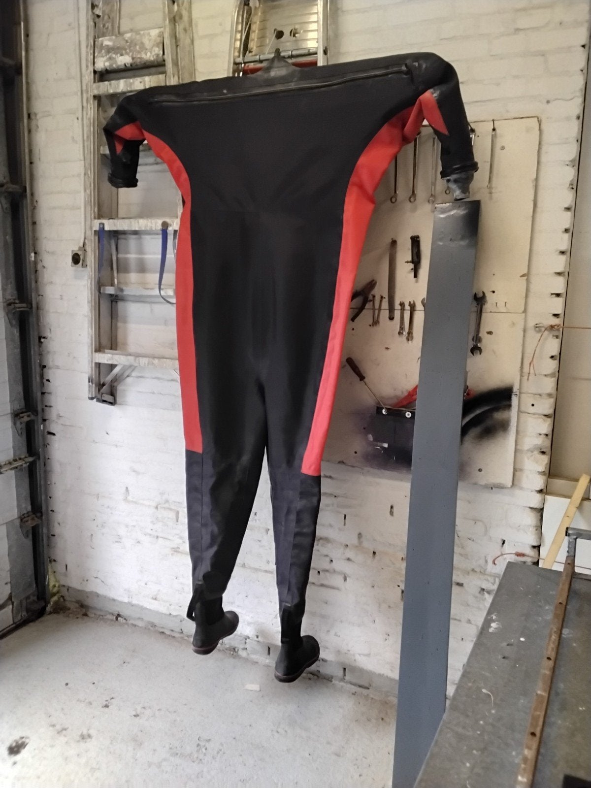 te koop trilaminaat droogduikpak merk polobear, Watersport en Boten, Ophalen, Gebruikt, Drysuit, Heer