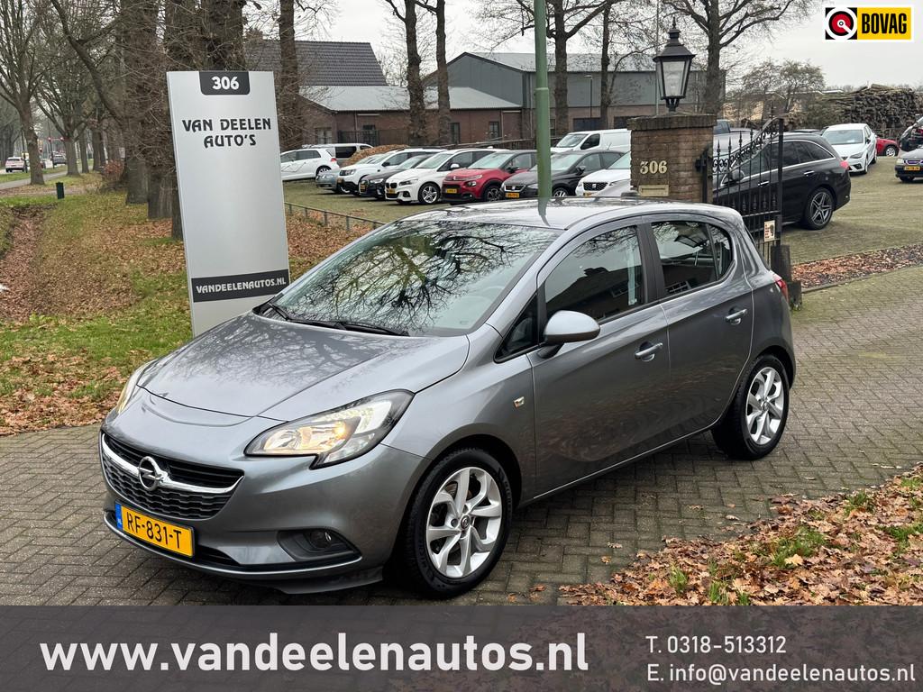 Opel Corsa 1.0 Turbo Online Edition Navigatie, Voorwielaandrijving, Stof, Gebruikt, 49 €/maand