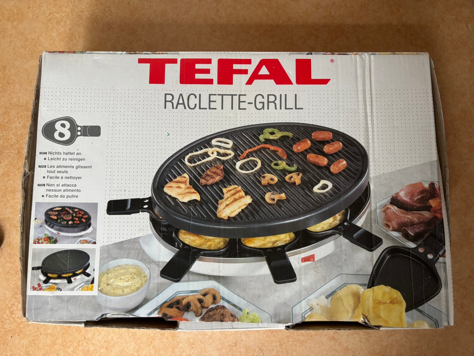 Gourmetstel 8 personen, Ophalen, Zo goed als nieuw, 8 personen of meer