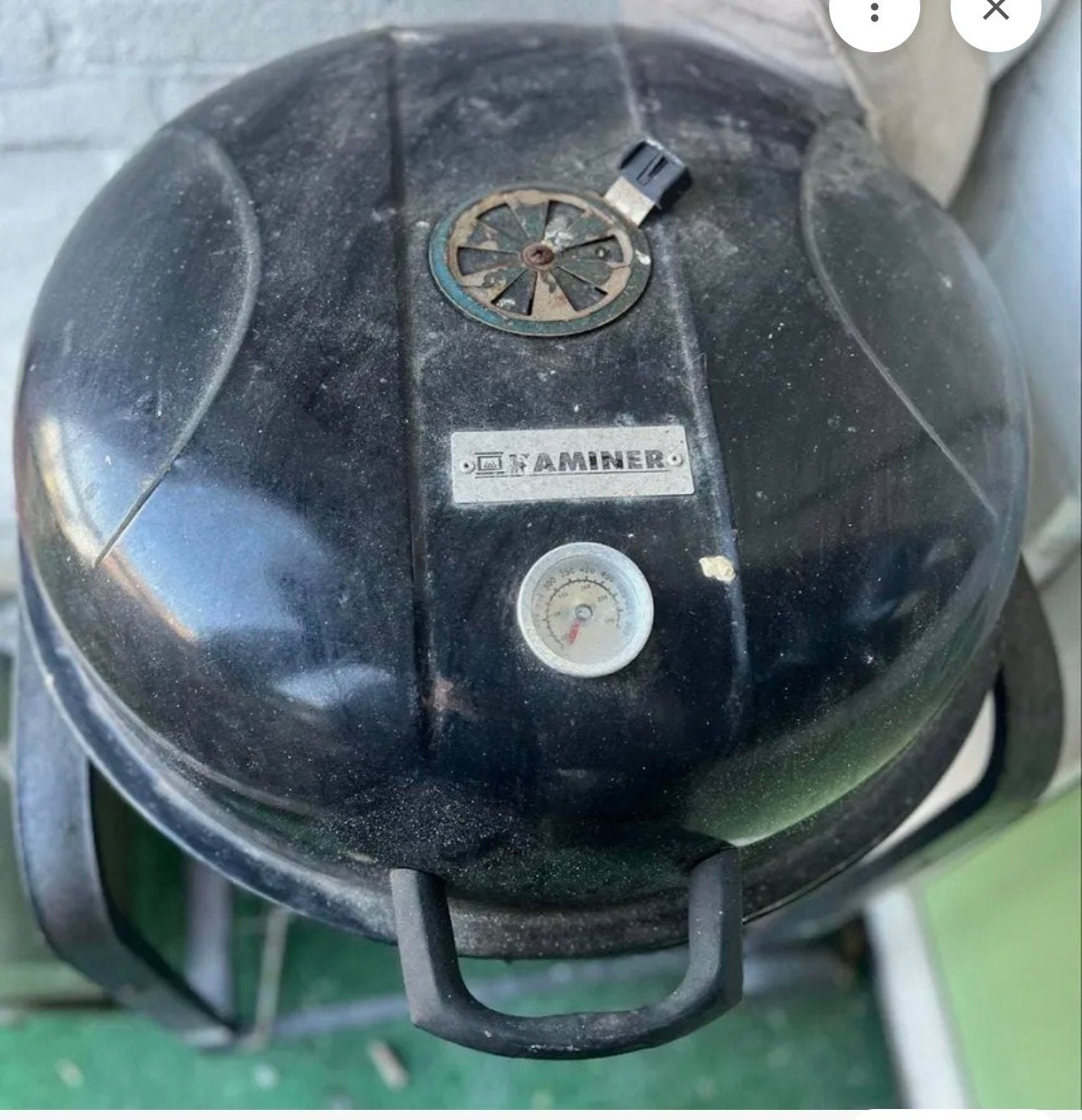 Gebruikte Famminer BBQ/Smoker met thermometer, Ophalen, Gebruikt