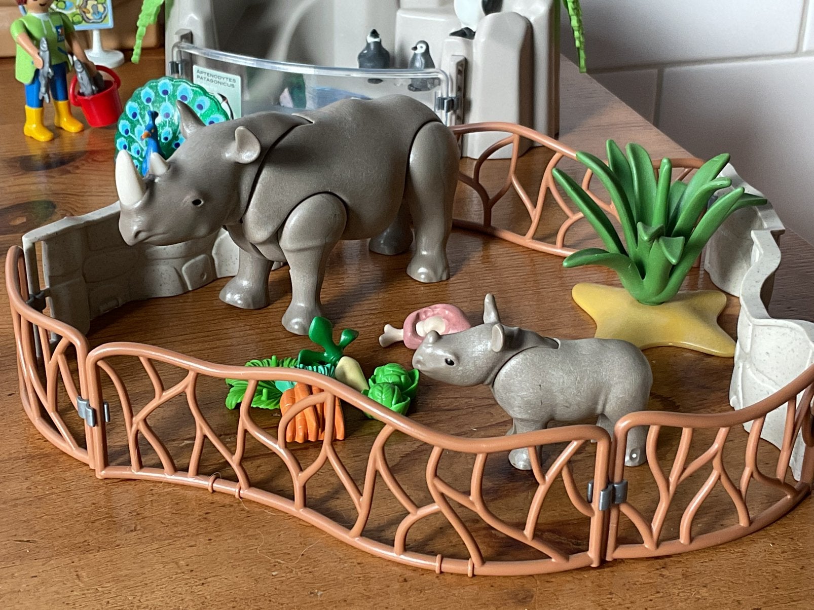 Foto 10 van PLAYMOBIL UITGEBREIDE GROTE DIERENTUIN 🐆 🦏 SUPER LEUK !!