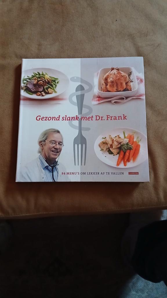Gezond Slank met Dr. Frank - Kookboek, Ophalen of Verzenden, Gezond koken, Dr. Frank van Berkum, Overige gebieden