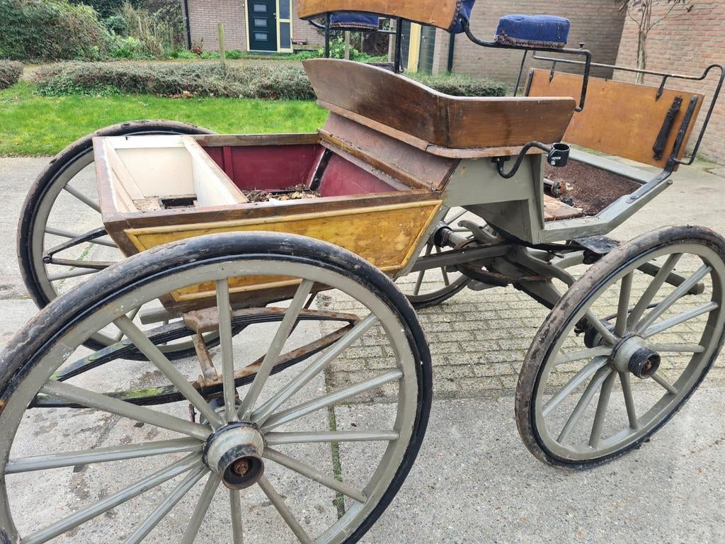 Oude menwagen, Ophalen