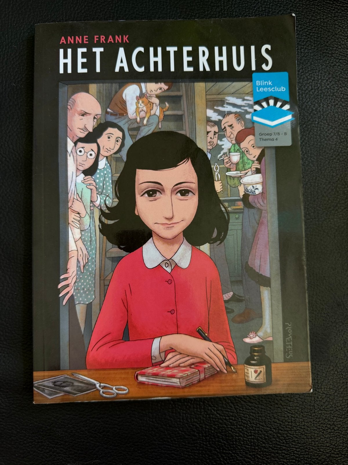 Anne Frank - Het Achterhuis (stripboek) zgan staat, Ophalen of Verzenden, Zo goed als nieuw