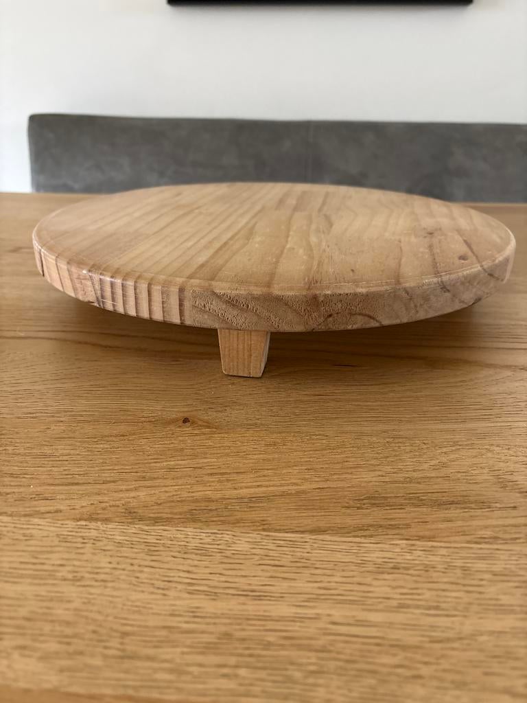 Houten verhoger, Huis en Inrichting, Woonaccessoires | Overige, Gebruikt, Hout, Beige, Ophalen