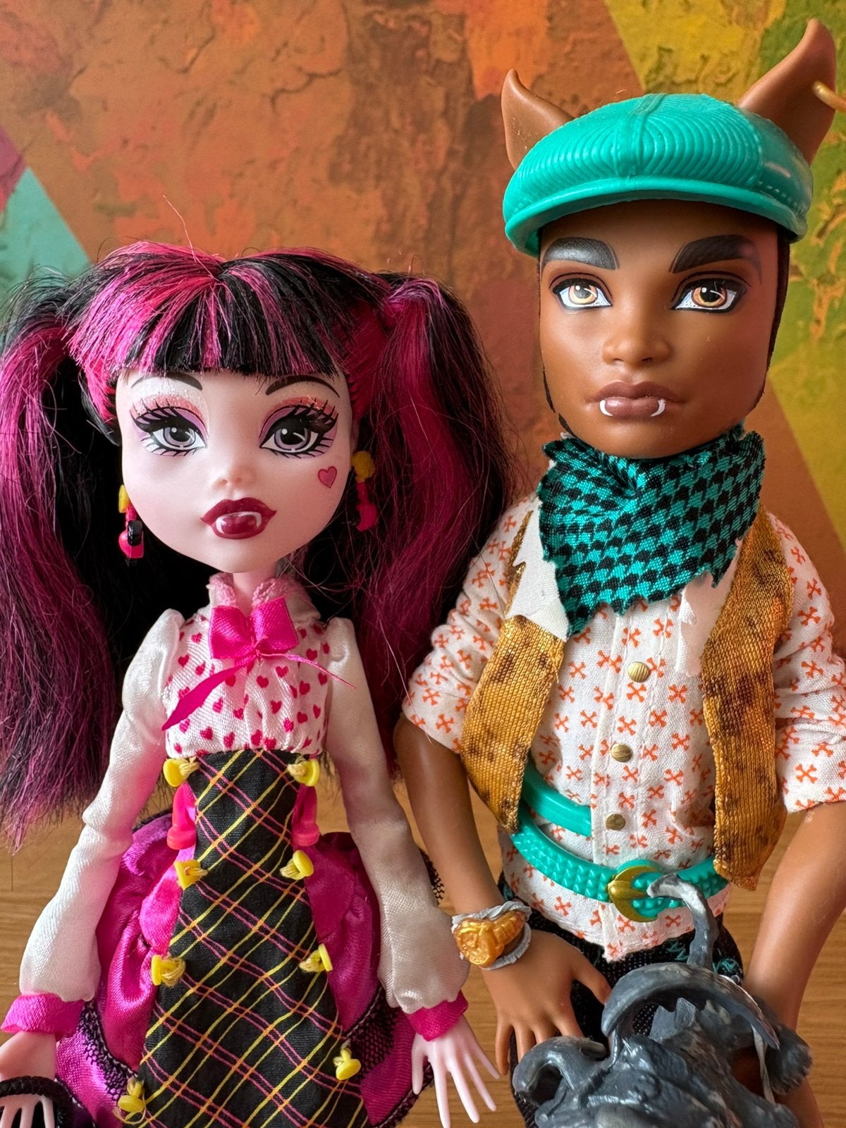 Monster high Forbitten love Draculaura en Clawd, Ophalen of Verzenden, Zo goed als nieuw, Overige typen