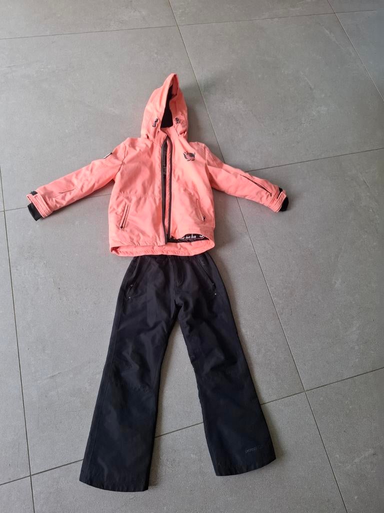 Ski jas en broek protest superrebel, Ophalen of Verzenden, Meisje, Broek