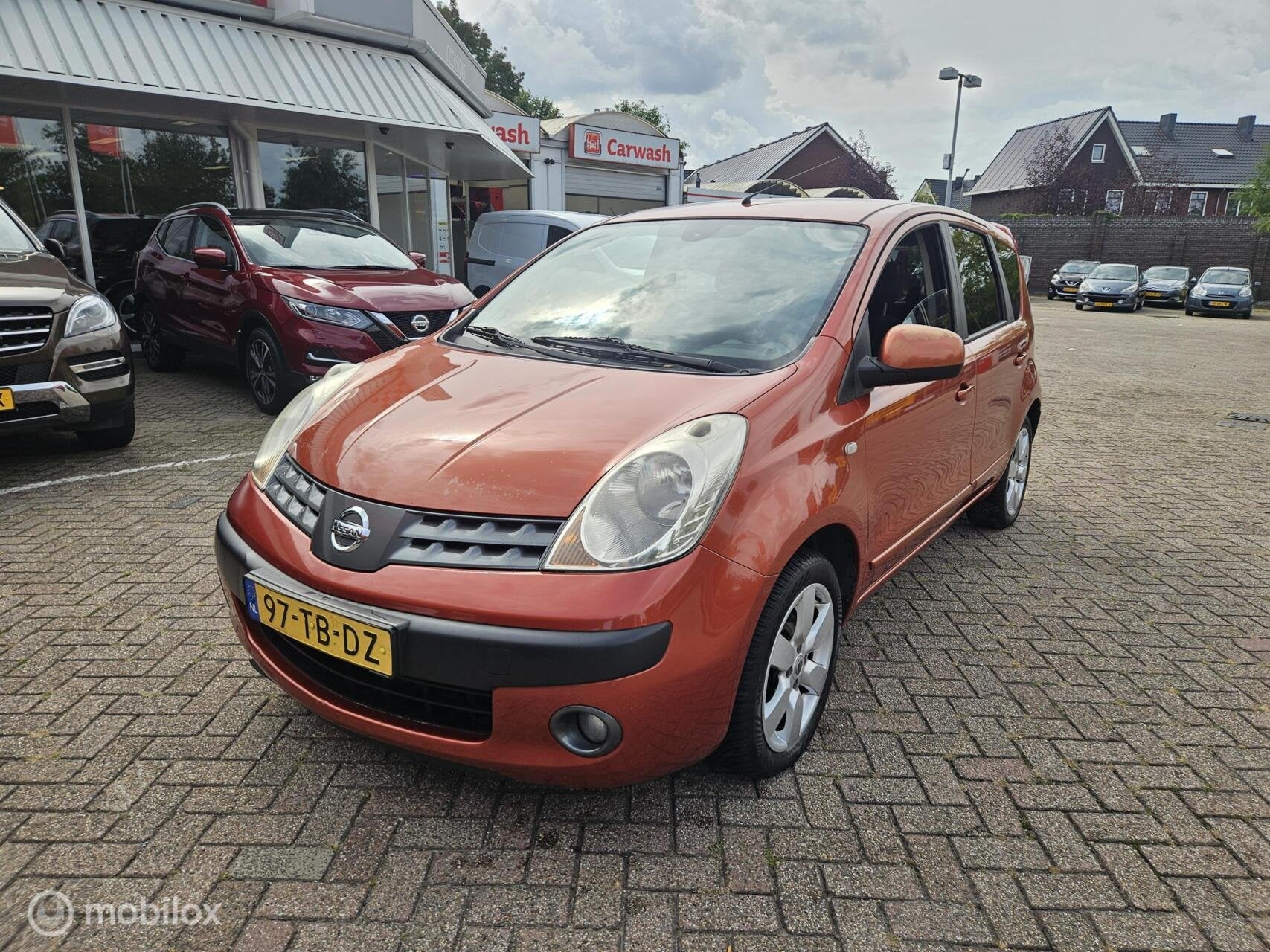 Nissan Note 1.6 Acenta, Voorwielaandrijving, Gebruikt, Origineel Nederlands, Bedrijf