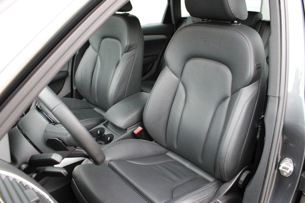 Audi Q5 2.0 TFSI Quattro S-Line Trekhaak | Leder | LED | Sto, Zwart, 4 cilinders, Leder en Stof, Origineel Nederlands