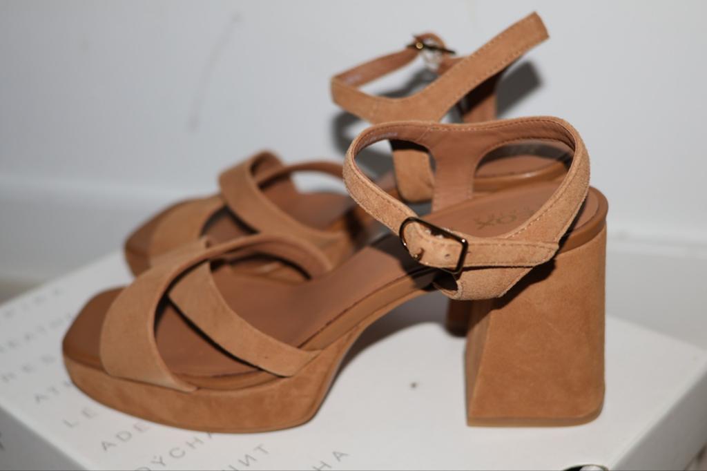 Geox sandalen maat 39, Geox, Bruin, Zo goed als nieuw, Geox