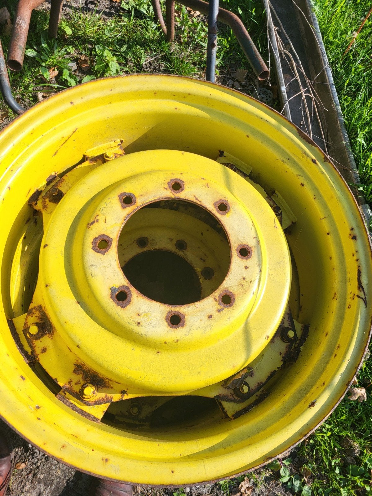 tractor velgen, Ophalen