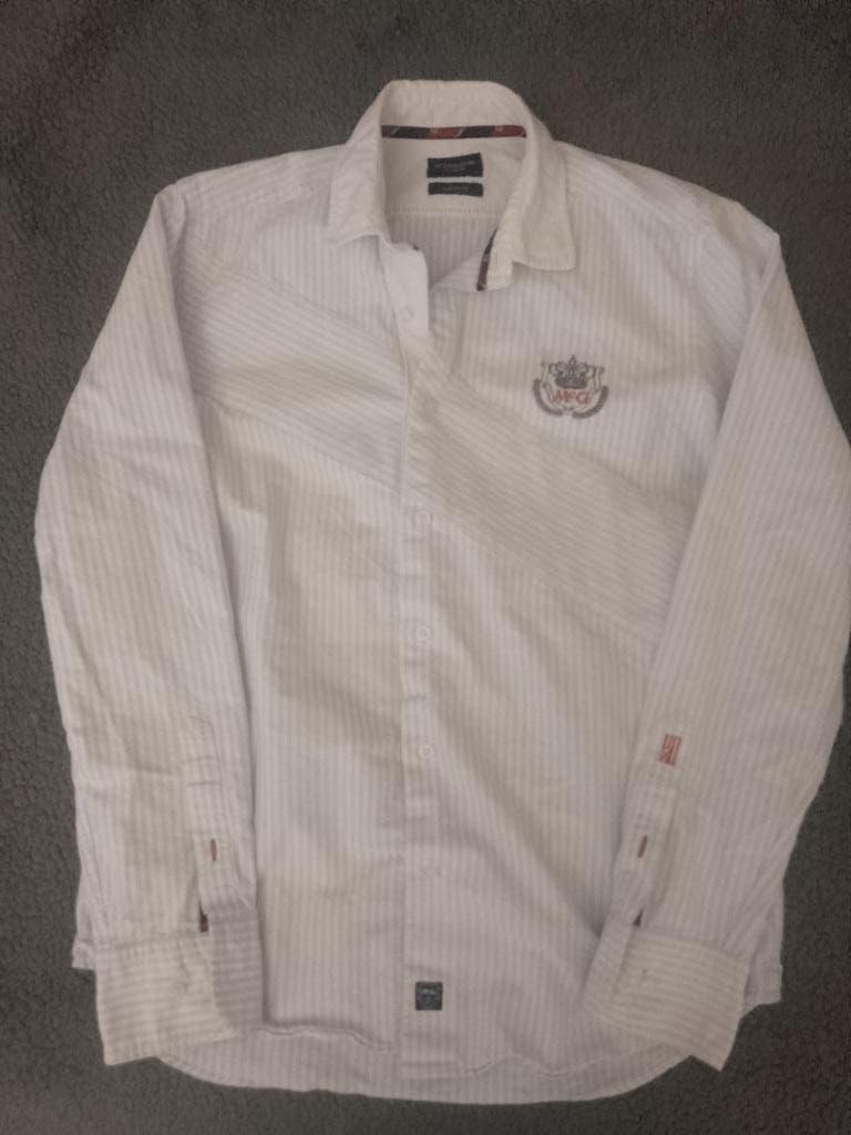 Mooi zo goed als nieuw Sportief McGregor Overhemd Mt. M, Ophalen, Halswijdte 39/40 (M), Zo goed als nieuw, McGregor