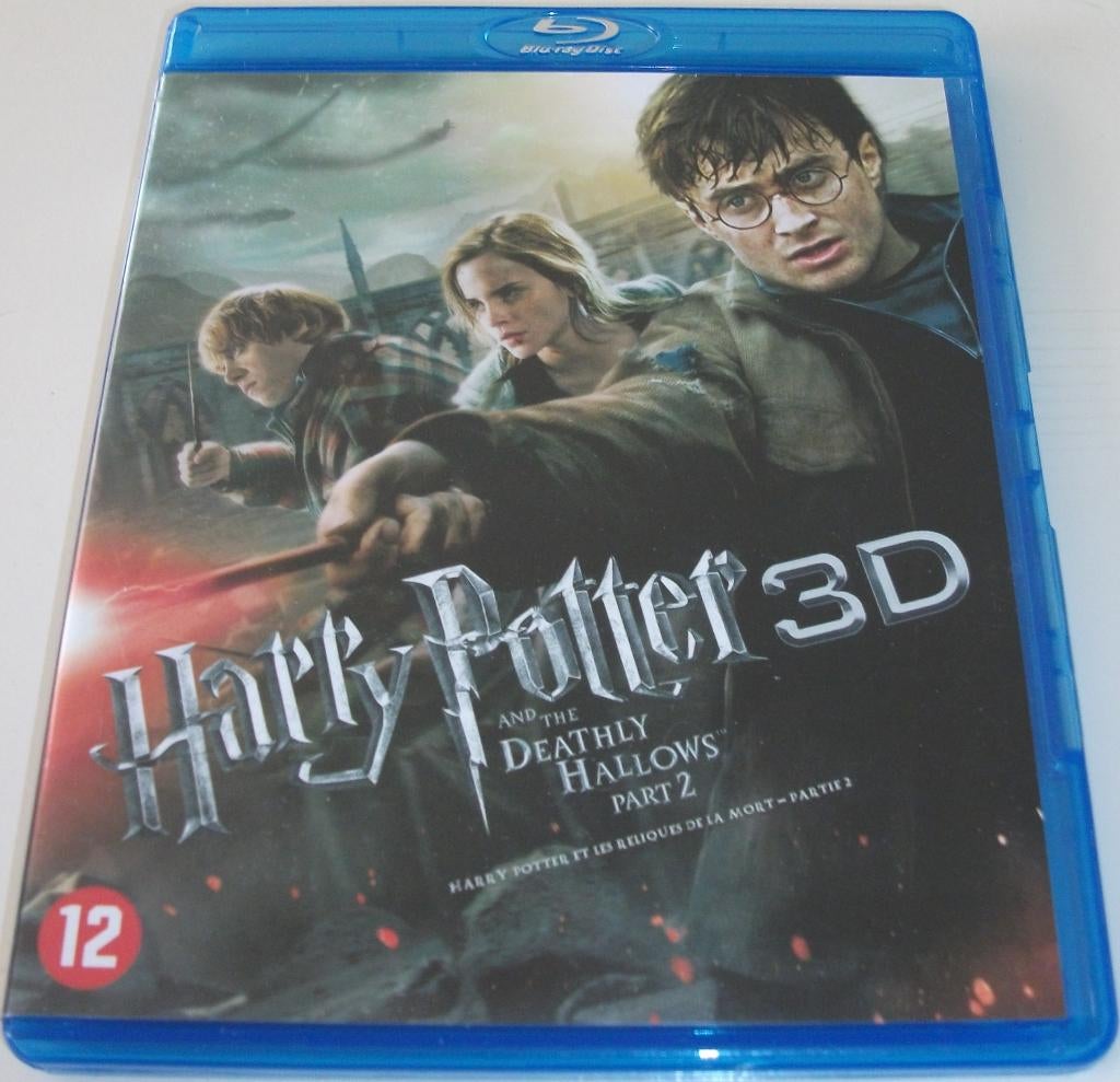 Blu-Ray 3D *** HARRY POTTER *** And The Deathly Hallows 2, Cd's en Dvd's, Blu-ray, Ophalen of Verzenden, Zo goed als nieuw, Science Fiction en Fantasy