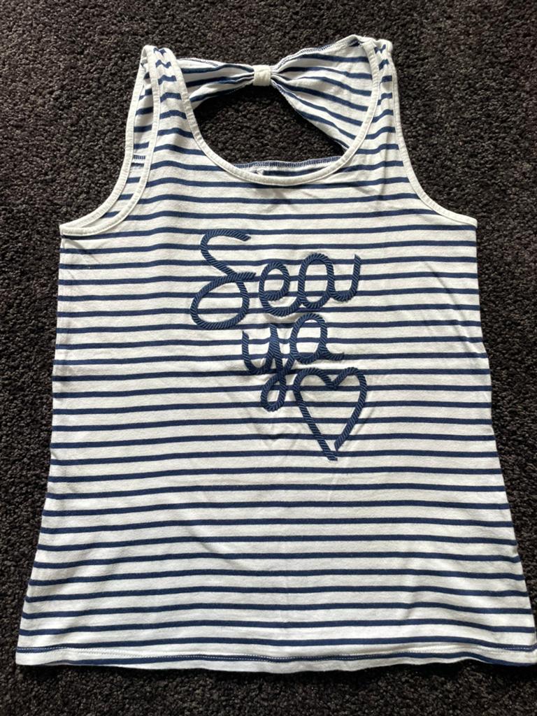 Shirt hempje top maat 146/152 C&A, Ophalen of Verzenden, Zo goed als nieuw, Maat 34 (XS) of kleiner, Korte mouw