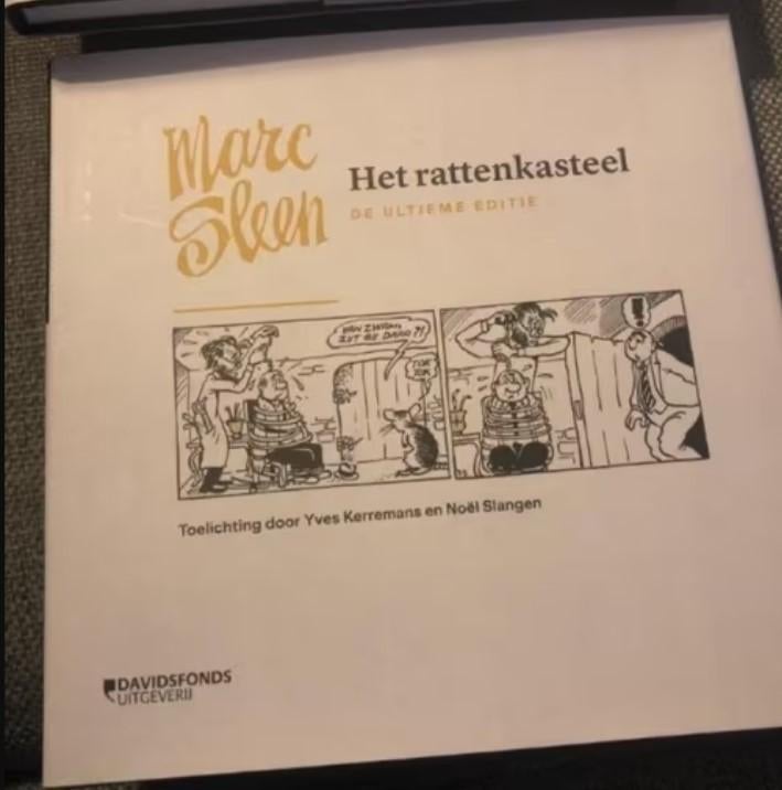 Het rattenkasteel de ultieme editie marc sleen hardcover a11, Boeken, Stripboeken, Eén stripboek, Ophalen of Verzenden, Zo goed als nieuw