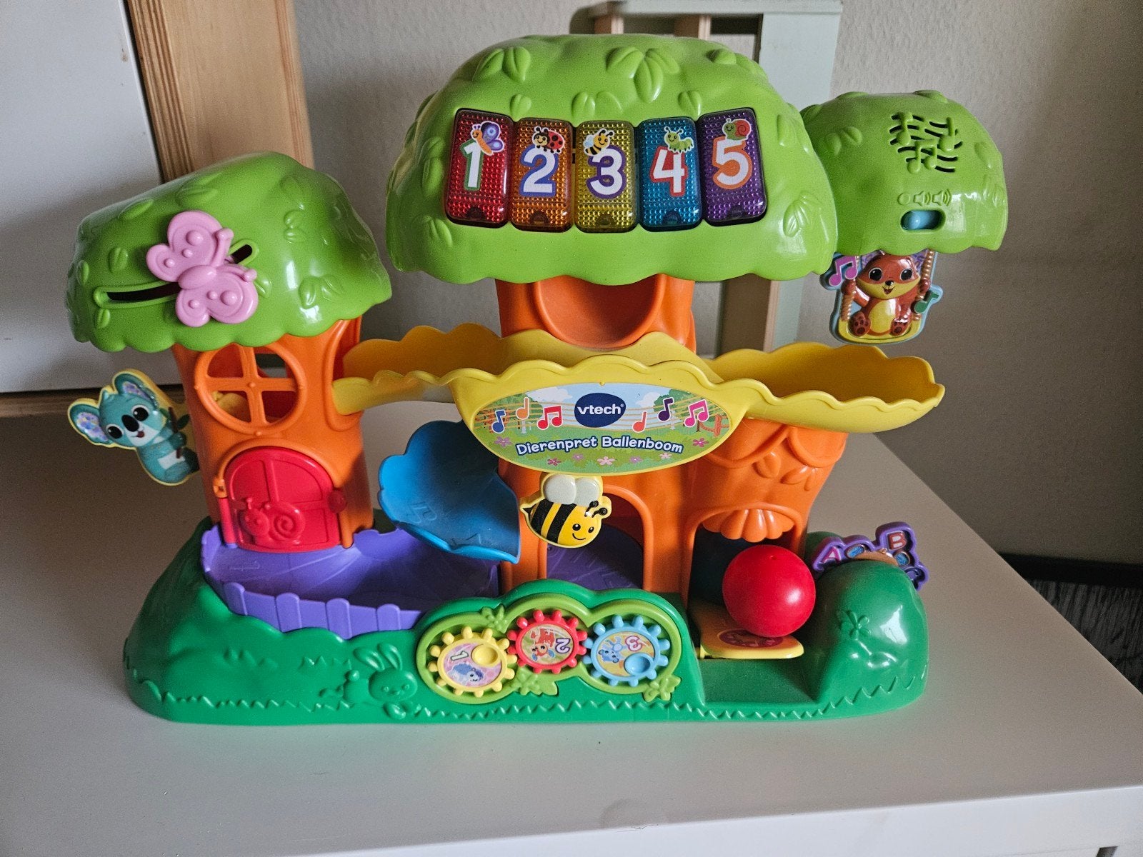 VTech Dierenpret Ballenboom (mist 1 bal), Ophalen, Gebruikt, Overige typen, Met licht